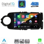 DIGITAL IQ RTG 6737BL_CPA (9inc) MULTIMEDIA TABLET for TOYOTA YARIS mod. 2011-2015 (BLACK) - Image 2