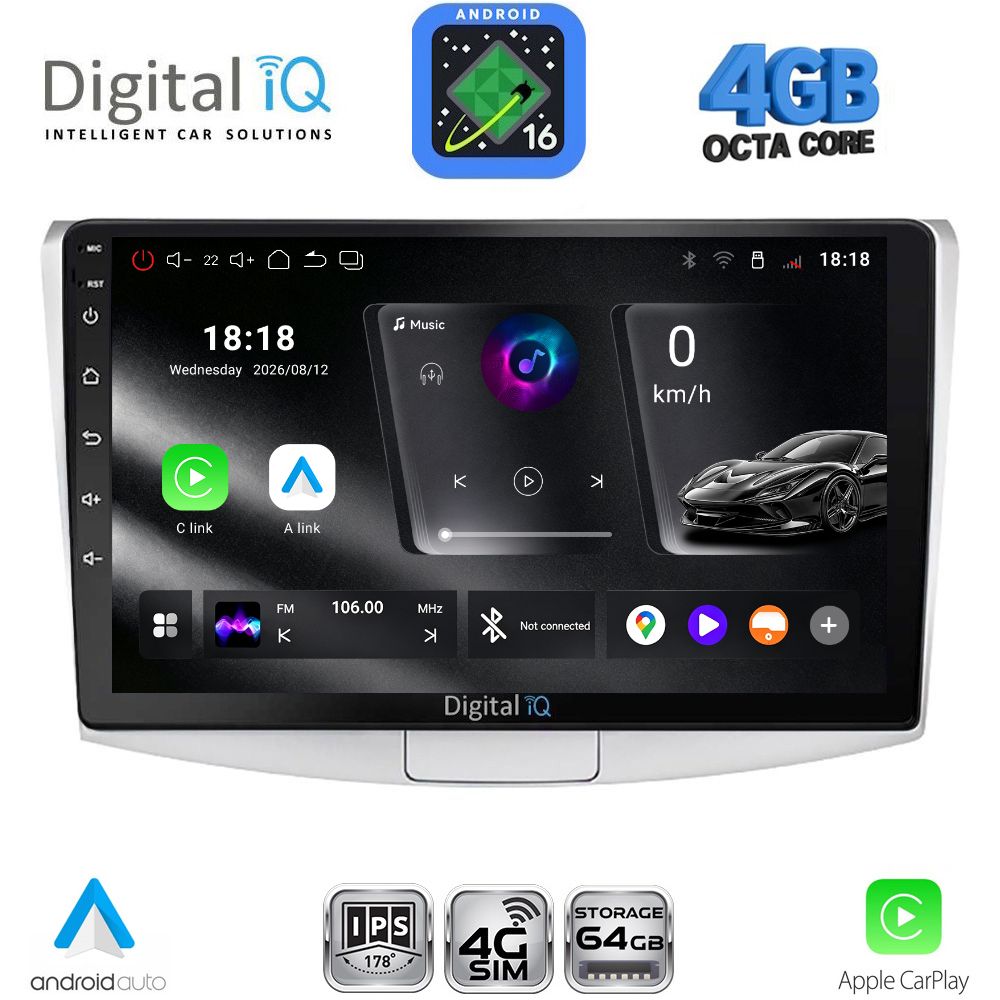 RTG6764_16 DIGITAL IQ RTG 6764_CPA (10inc) MULTIMEDIA TABLET for VW PASSAT mod. 2010-2015 - Image 1