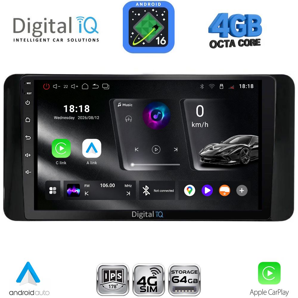 RTG6778_16 DIGITAL IQ RTG 6778_CPA (10inc) MULTIMEDIA TABLET for TOYOTA LAND CRUISER LC300 2023-2026 - Image 1