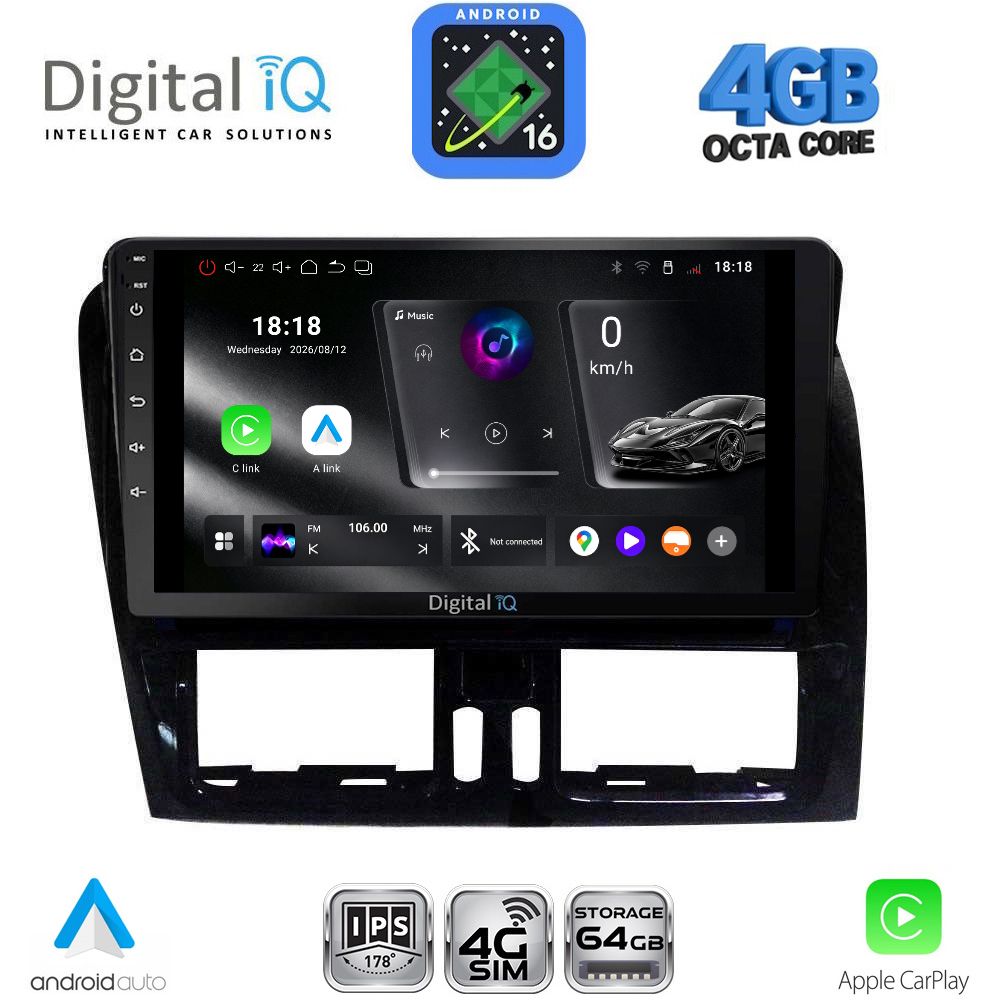 RTG6787_16 DIGITAL IQ RTG 6787_CPA (9inc) MULTIMEDIA TABLET for VOLVO XC60 mod. 2009-2017 - Image 1