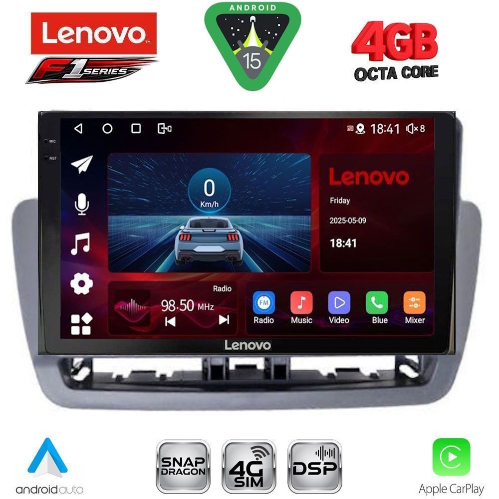 SSQ9572GR_15 LENOVO SSQ 9572GR_CPA (9inc) MULTIMEDIA TABLET for SEAT IBIZA mod. 2012-2015 - Image 1
