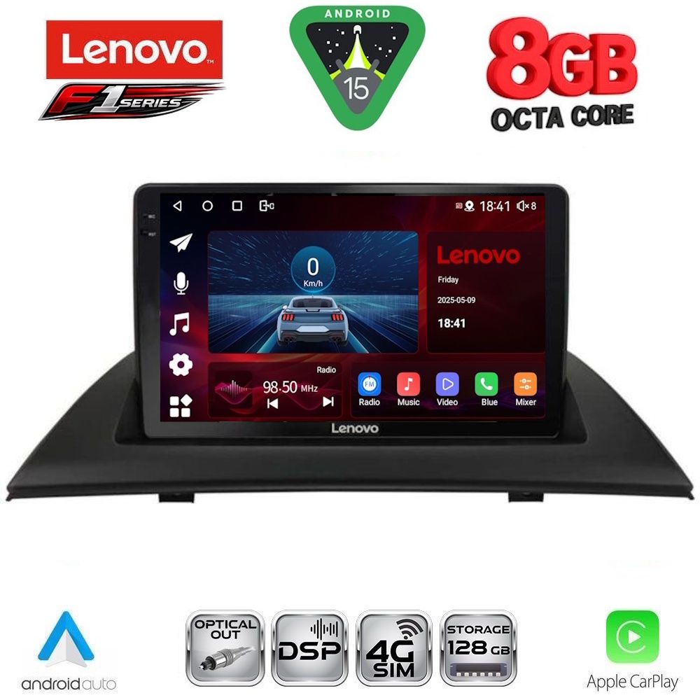 SSR10058-15 LENOVO SSR 10058_CPA (9inc) MULTIMEDIA TABLET for BMW X3 (E83) mod. 2003-2010 - Image 1
