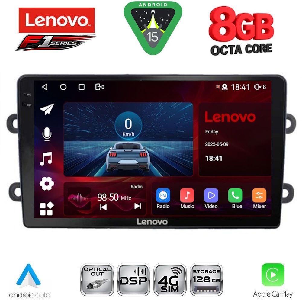 SSR10102-15 LENOVO SSR 10102_CPA (9inc) MULTIMEDIA TABLET for DACIA DUSTER mod. 2012-2019 - Image 1