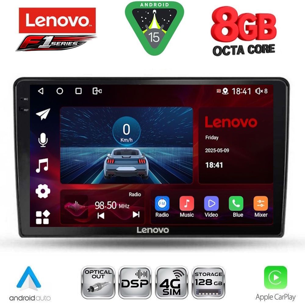 SSR10103B-15 LENOVO SSR 10105_CPA (9inc) MULTIMEDIA TABLET for DACIA DUSTER mod. 2024+ - Image 1