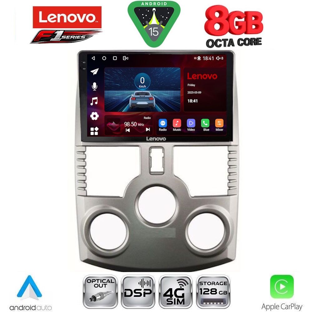 SSR10126-15 LENOVO SSR 10126_CPA (9inc) MULTIMEDIA TABLET for DAIHATSU TERIOS mod. 2006-2017 - Image 1