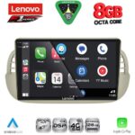 LENOVO SSR 10130BG_CPA (9inc) MULTIMEDIA TABLET for FIAT 500 mod. 2007-2015 (BEIGE) - Image 2