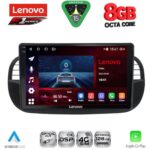 LENOVO SSR 10130BL_CPA (9inc) MULTIMEDIA TABLET for FIAT 500 mod. 2007-2015 (BLACK)
