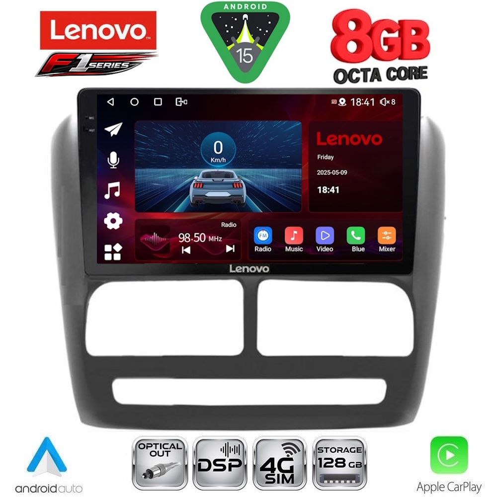 SSR10137-15 LENOVO SSR 10137_CPA (9inc) MULTIMEDIA TABLET for FIAT DOBLO mod. 2010-2015 - Image 1