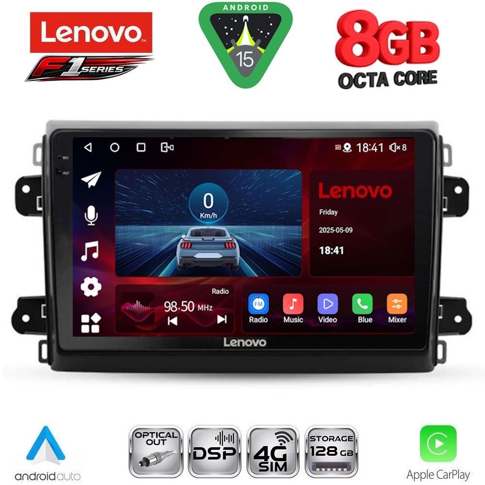 SSR10143-15 LENOVO SSR 10143_CPA (9inc) MULTIMEDIA TABLET for FIAT DUCATO mod. 2021-2026 - Image 1