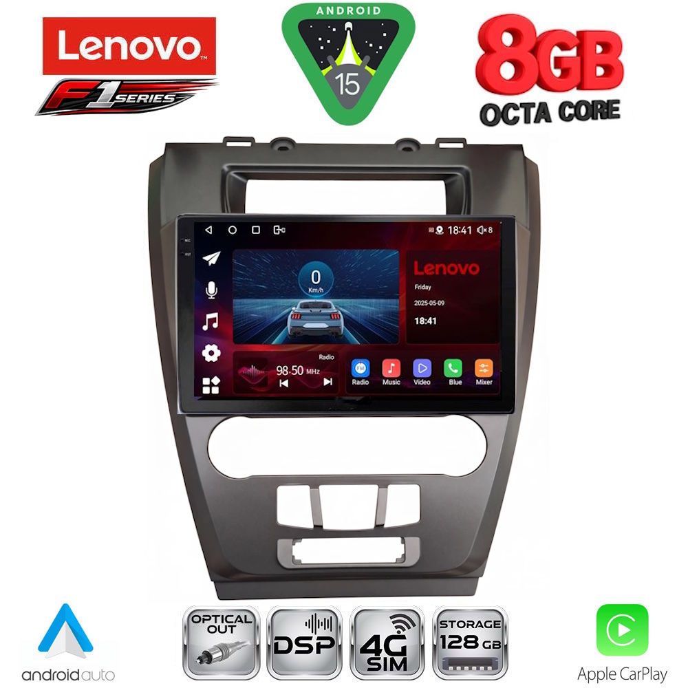 SSR10159CH_15 LENOVO SSR 10159CH_CPA (10inc) MULTIMEDIA TABLET for FORD FUSION mod. 2012-2017 - Image 1