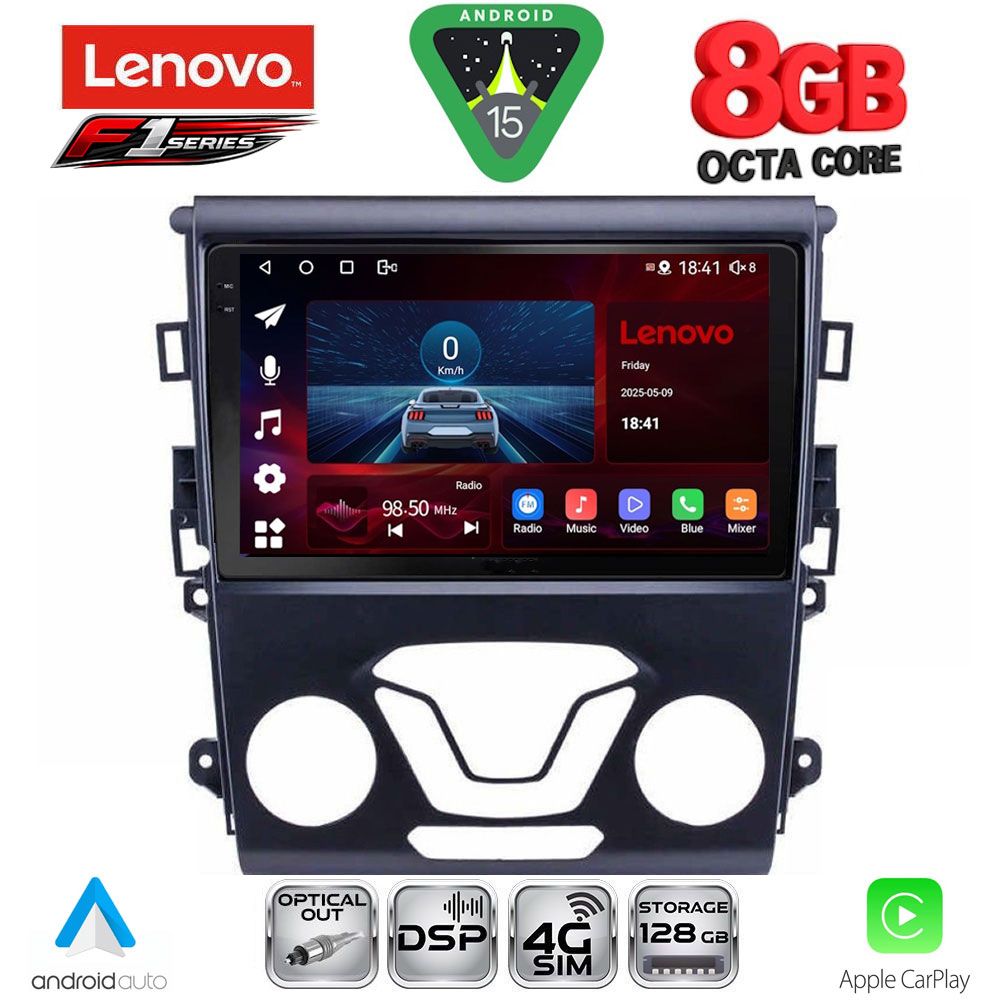 SSR10164_15 LENOVO SSR 10164_CPA A/C (9inc) MULTIMEDIA TABLET for FORD MONDEO mod. 2014-2023 - Image 1