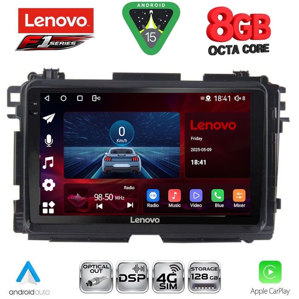 SSR10201-15 LENOVO SSR 10201_CPA (10inc) MULTIMEDIA TABLET for HONDA HRV mod. 2015-2021 - Image 1
