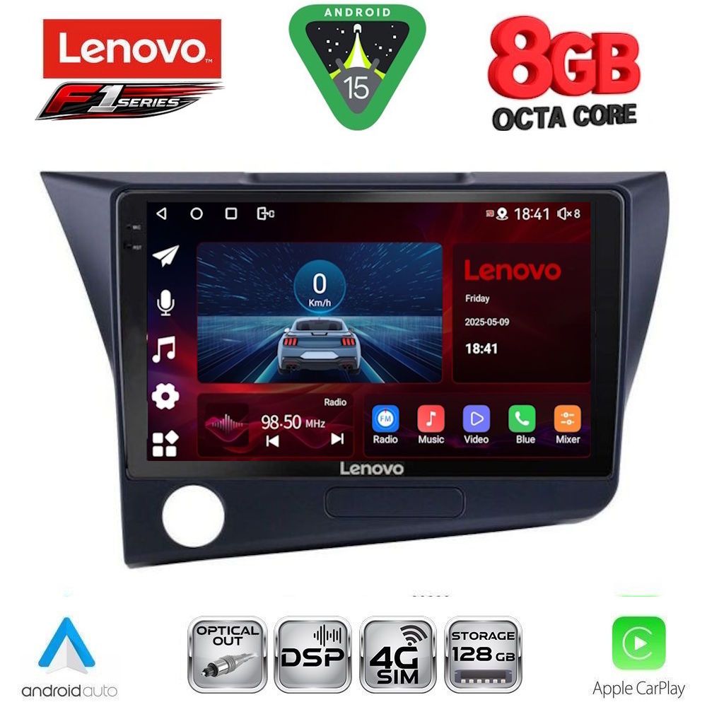 SSR10203-15 LENOVO SSR 10203_CPA (9inc) MULTIMEDIA TABLET for HONDA CRZ mod. 2010-2016 - Image 1