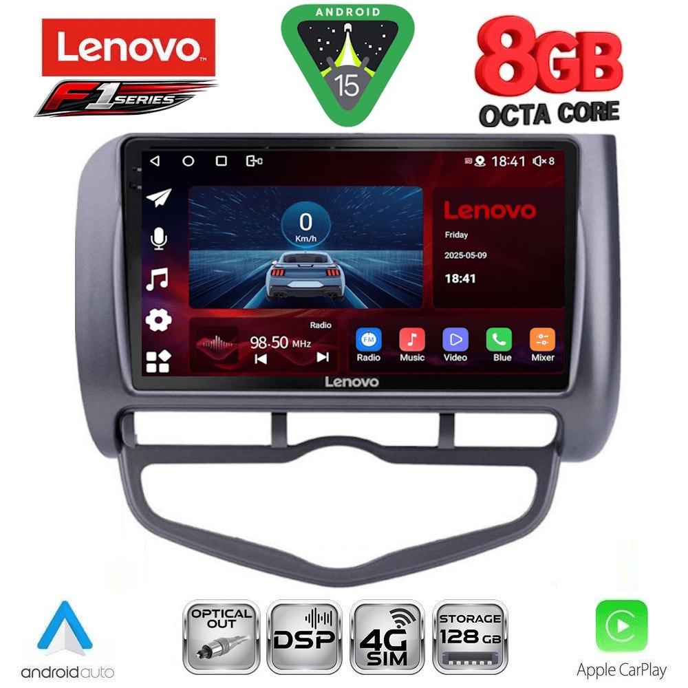 SSR10210CL-15 LENOVO SSR 10210_CPA CLIMA (9inc) MULTIMEDIA TABLET for HONDA JAZZ mod. 2002-2008 - Image 1