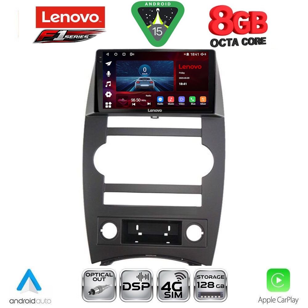 SSR10274-15 LENOVO SSR 10274_CPA (9inc) MULTIMEDIA TABLET for JEEP COMMANDER mod. 2007-2009 - Image 1