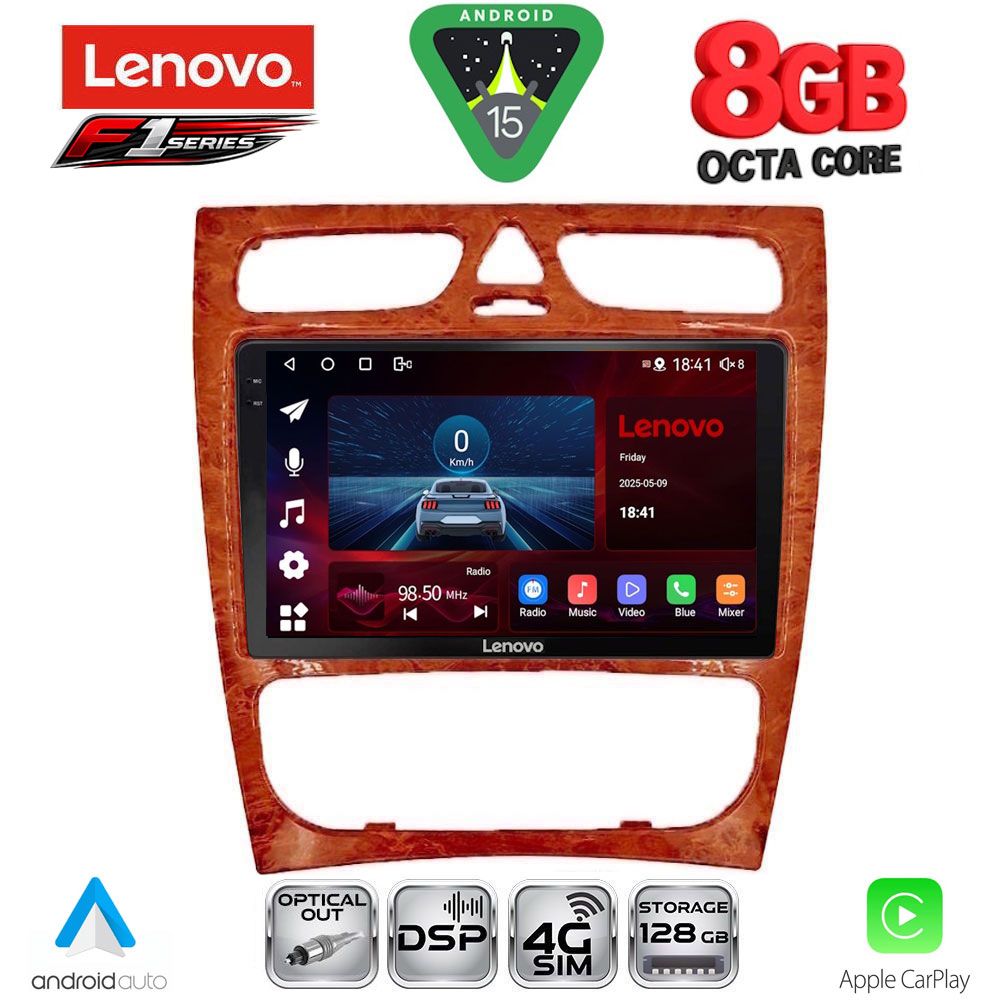 SSR10402CH_15 LENOVO SSR 10402CH_CPA (9inc) MULTIMEDIA TABLET for MERCEDES C (W203) mod. 1999-2004 - Image 1