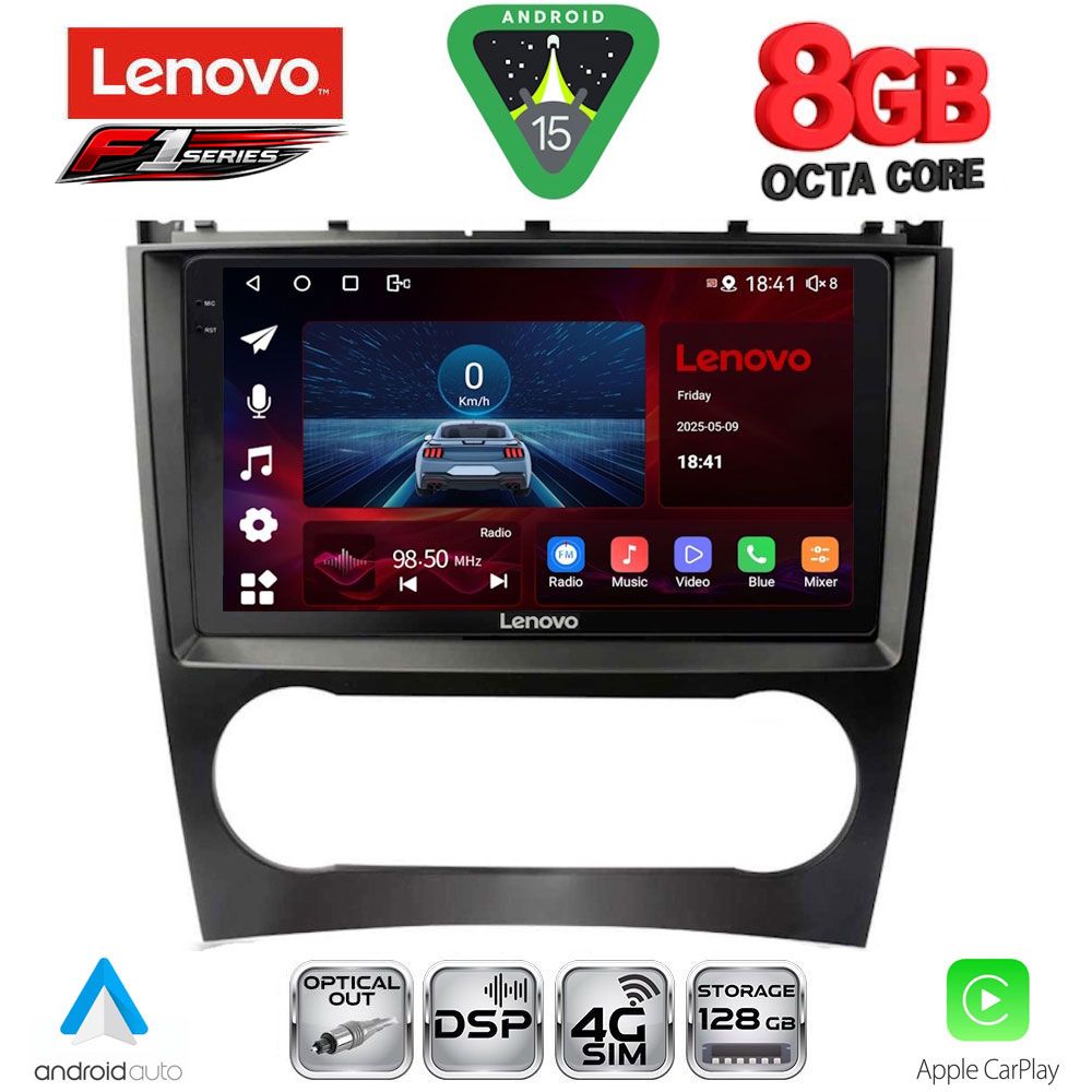SSR10404_15 LENOVO SSR 10404_CPA (9inc) MULTIMEDIA TABLET for MERCEDES C – CLK (W203-209) mod. 2004-2008 - Image 1