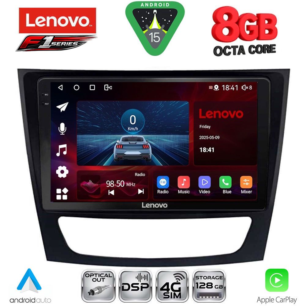 SSR10408_15 LENOVO SSR 10408_CPA (9inc) MULTIMEDIA TABLET for MERCEDES E (W211) – CLS (W219) mod. 2003-2009 - Image 1