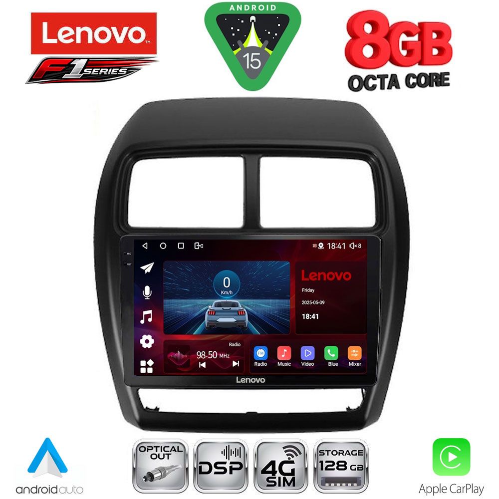 SSR10431_15 LENOVO SSR 10431_CPA (9inc) MULTIMEDIA TABLET for MITSUBISHI ASX mod. 2020-2023 - Image 1