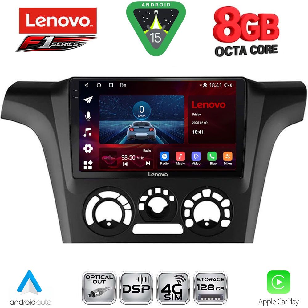 SSR10441AC_15 LENOVO SSR 10441_CPA A/C (9inc) MULTIMEDIA TABLET for MITSUBISHI OUTLANDER mod. 2001-2005 - Image 1