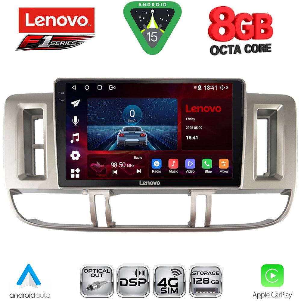 SSR10474_15 LENOVO SSR 10474_CPA (9inc) MULTIMEDIA TABLET for NISSAN XTRAIL mod. 2000-2004 - Image 1