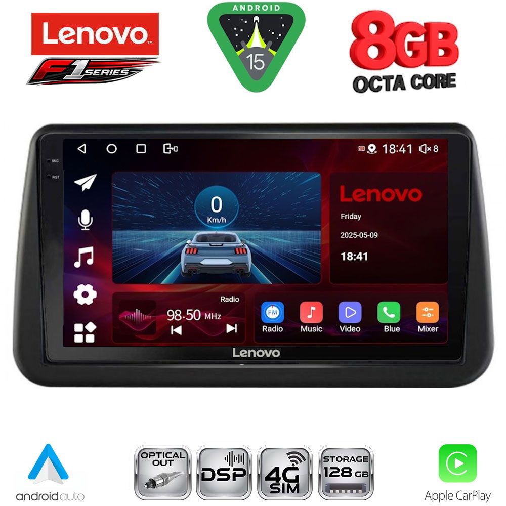 SSR10494_15 LENOVO SSR 10494_CPA (9inc) MULTIMEDIA TABLET for OPEL MERIVA mod. 2010-2017 - Image 1