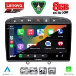 LENOVO SSR 10513BL_CPA (9inc) MULTIMEDIA TABLET for PEUGEOT 308 mod.2007-2012 - RCZ mod.2009-2015 (BLACK) - Image 2