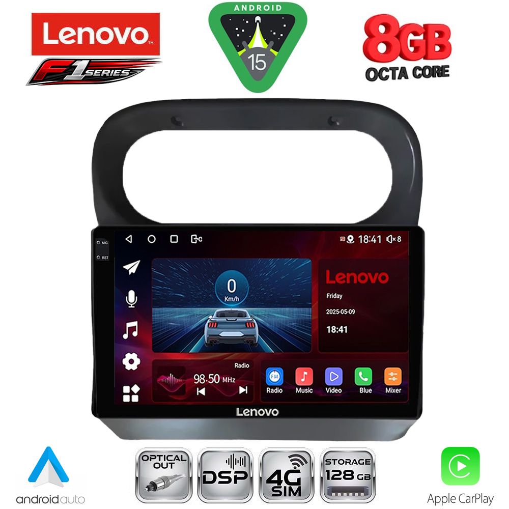 SSR10559_15 LENOVO SSR 10559_CPA (9inc) MULTIMEDIA TABLET for RENAULT TWINGO mod. 2007-2014 - Image 1