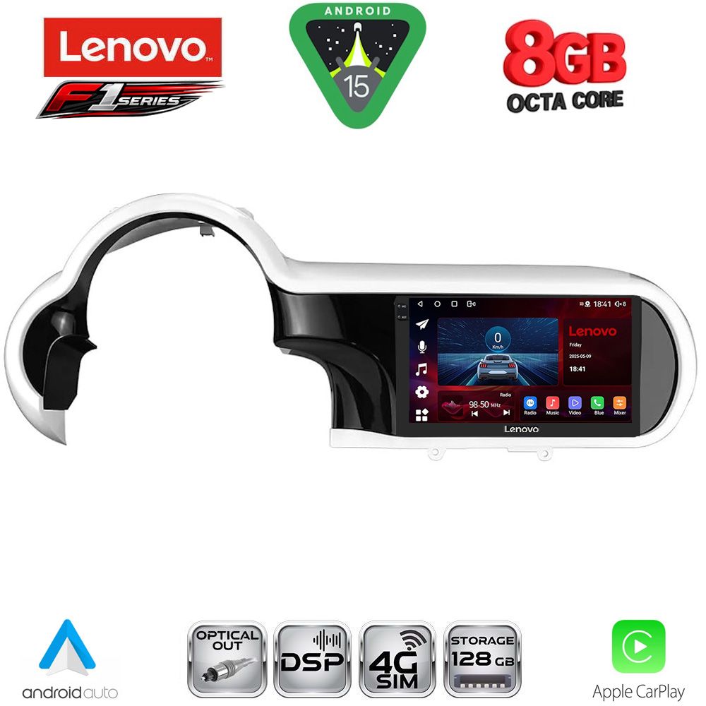 SSR10561_15 LENOVO SSR 10561_CPA (9inc) MULTIMEDIA TABLET for RENAULT TWINGO mod. 2014-2024 - Image 1