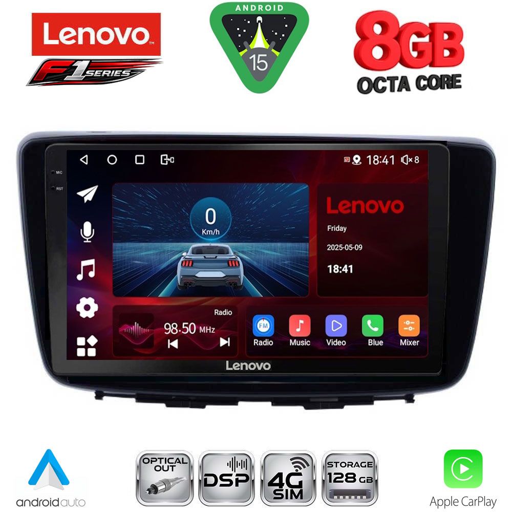 SSR10672_15 LENOVO SSR 10672_CPA (9inc) MULTIMEDIA TABLET for SUZUKI BALENO mod. 2016-2022 - Image 1