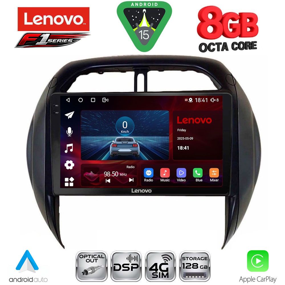 SSR10730CL_15 LENOVO SSR 10730_CPA CLIMA (9inc) MULTIMEDIA TABLET for TOYOTA RAV 4 mod. 2000-2006 - Image 1