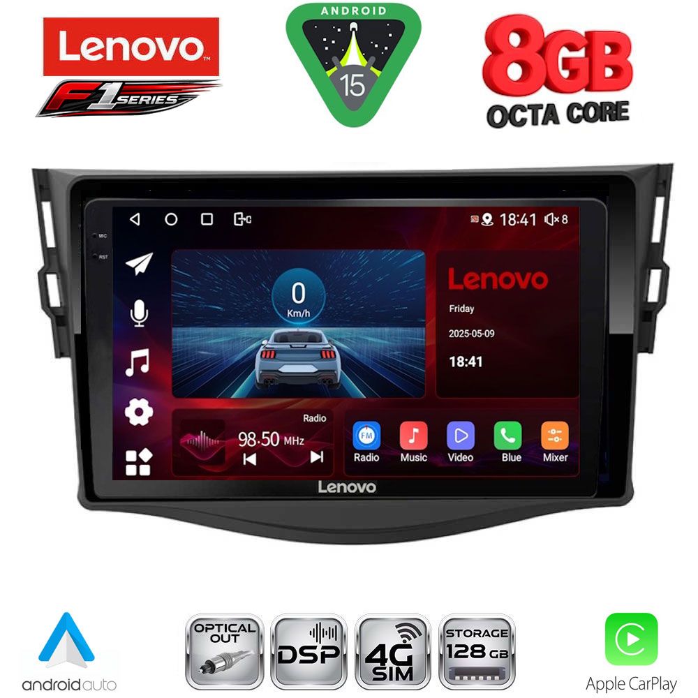 SSR10731_15 LENOVO SSR 10731_CPA (9inc) MULTIMEDIA TABLET for TOYOTA RAV 4 mod. 2006-2012 - Image 1