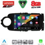LENOVO SSR 10737BL_CPA (9inc) MULTIMEDIA TABLET for TOYOTA YARIS mod. 2011-2015 (BLACK) - Image 2
