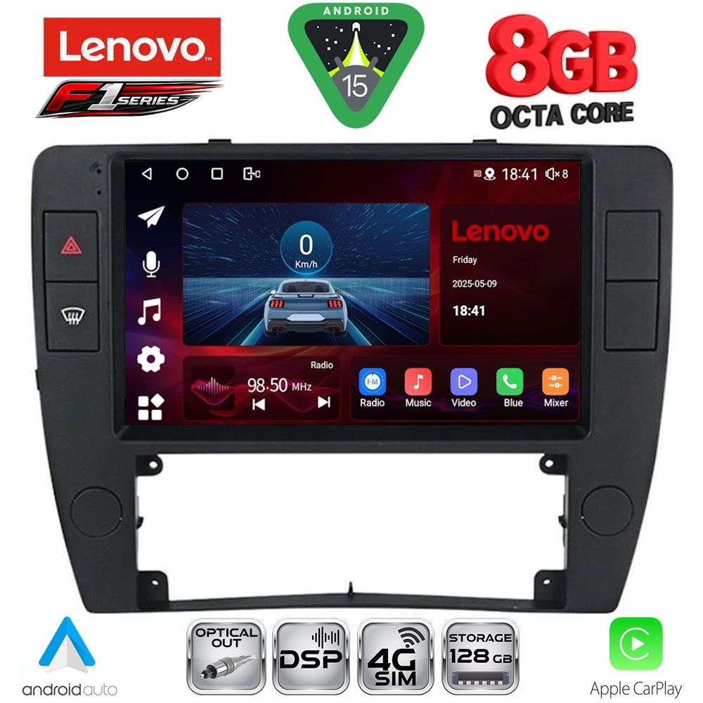 SSR10749_15 LENOVO SSR 10749_CPA (9inc) MULTIMEDIA TABLET for VW PASSAT mod. 2000-2005 - Image 1