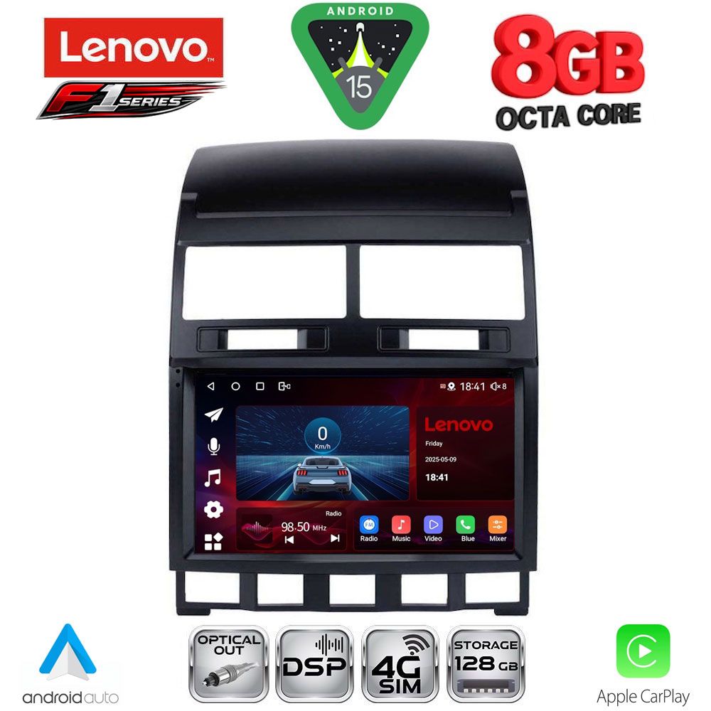 SSR10765_15 LENOVO SSR 10765_CPA (9inc) MULTIMEDIA TABLET for VW TOUAREG mod. 2003-2011 - Image 1