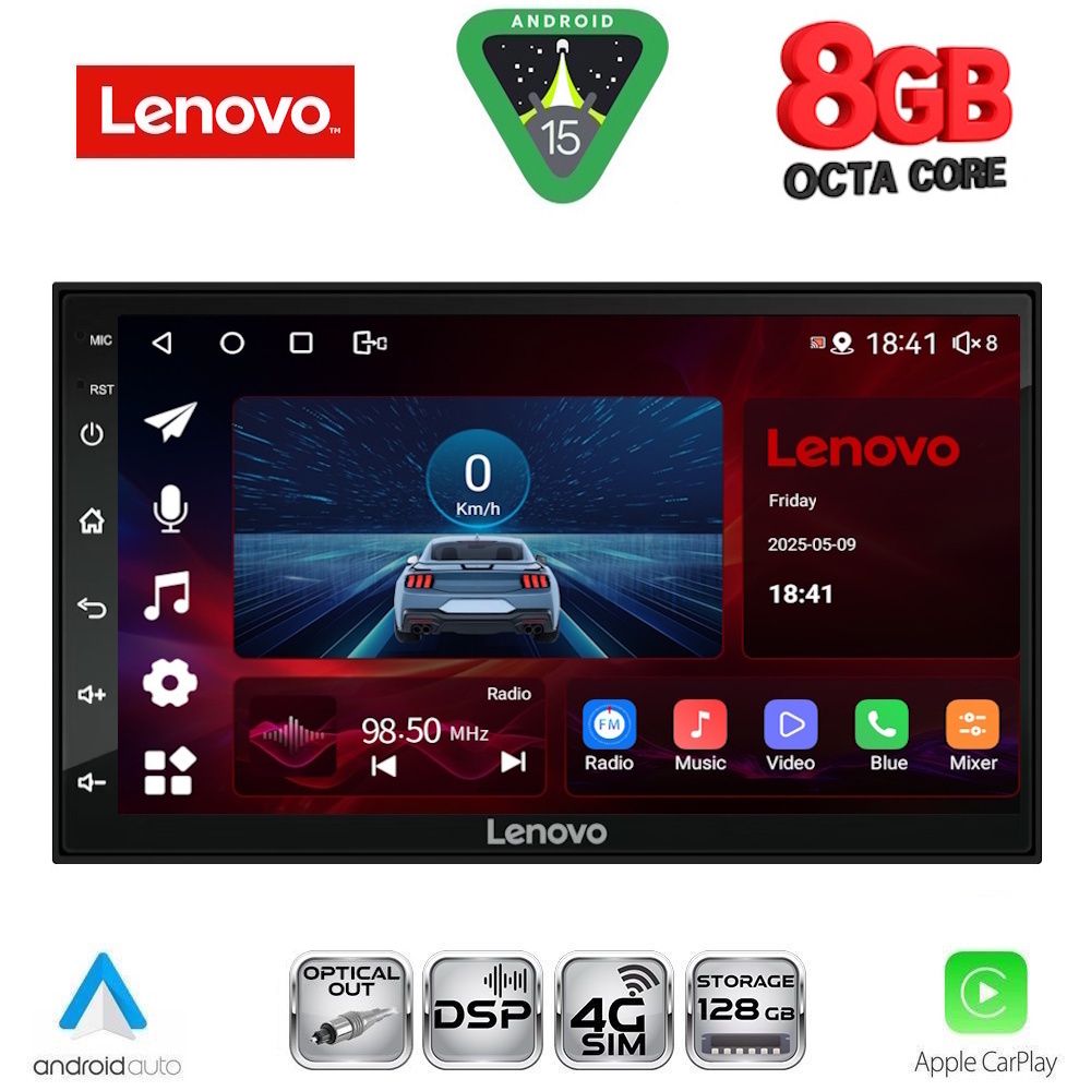 SSW998-15 LENOVO SSW 998_CPA (7″_DECK) MULTIMEDIA 2DIN - Image 1