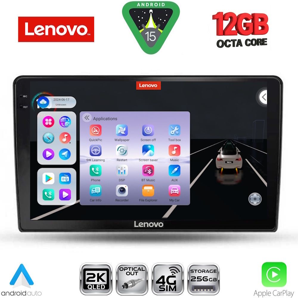 SSZ12026_15 LENOVO SSZ 12026A_CPA (9inc) MULTIMEDIA TABLET for ALFA ROMEO GIULIETTA mod 2014-2020 - Image 1