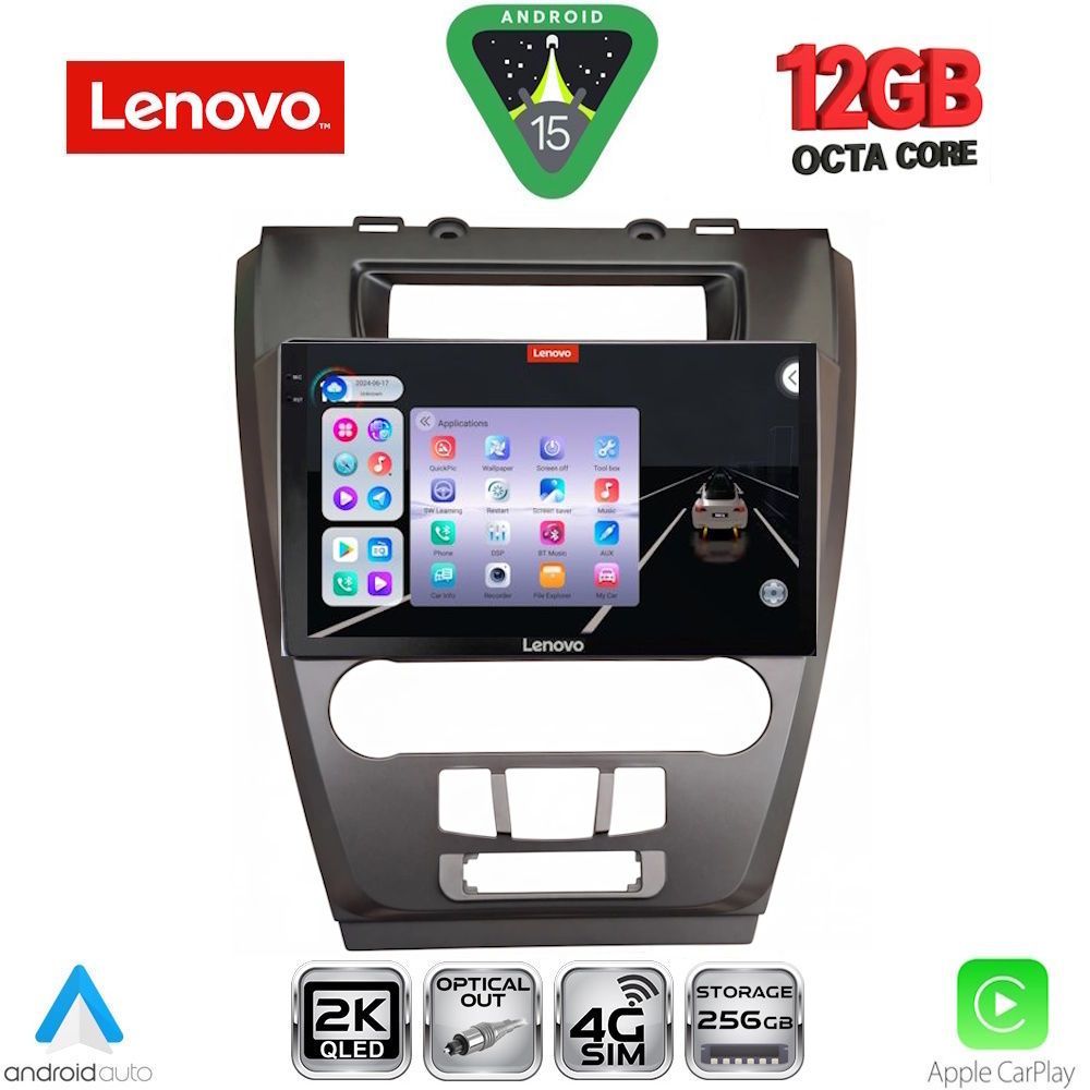 SSZ12159CH_15 LENOVO SSZ 12159CH_CPA (10inc) MULTIMEDIA TABLET for FORD FUSION mod. 2012-2017 - Image 1