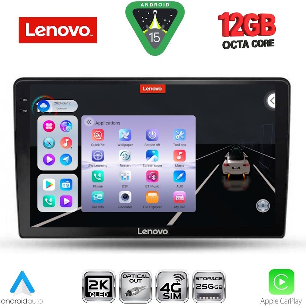 SSZ12476_15 LENOVO SSZ 12475A_CPA (10inc) MULTIMEDIA TABLET for NISSAN XTRAIL mod. 2004-2007 - Image 1