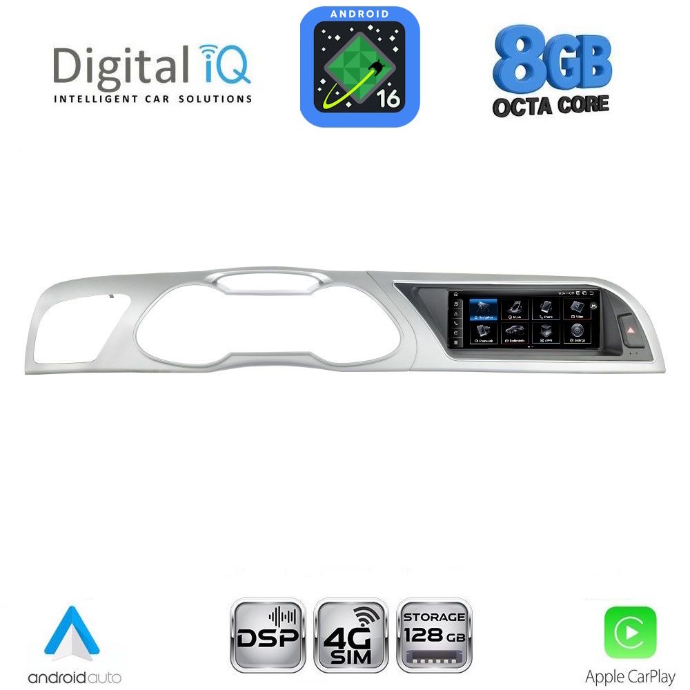 TPG16919-16 DIGITAL IQ TPK 16919_CPA (8.8inc) MULTIMEDIA SYSTEM for AUDI A4 mod. 2012-2016 - Image 1