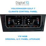 DIGITAL IQ CCP 747_CP (6.9") (MQB) CLIMATE CONTROL PANEL for VW GOLF 7 mod. 2013-2020