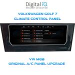 DIGITAL IQ CCP 747_CP (6.9") (MQB) CLIMATE CONTROL PANEL for VW GOLF 7 mod. 2013-2020 - Image 3