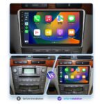 DIGITAL IQ BXC 3704BL_CPAA (9inc) MULTIMEDIA TABLET for TOYOTA AVENSIS (T25) mod. 2003-2009 (BLACK) - Image 3